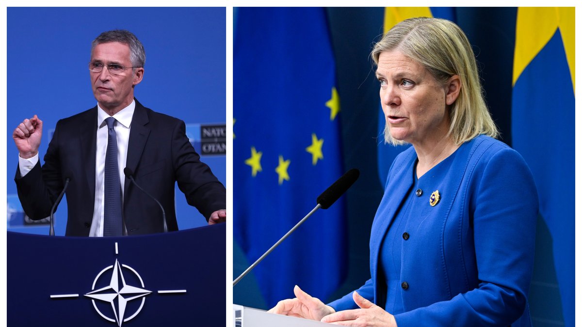 Sverige ska ansöka om medlemskap i Nato.